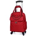 thumbnail image 3 of Bolsa de equipaje de mano de 20 pulgadas para mujer, bolsas con ruedas de viaje para cabina, mochila con ruedas, maleta con ruedas, 3 of 4