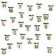 thumbnail image 2 of Bolsa Con 3 Piezas Letras De Madera Corte Mdf 3Mm Politec cafe K, 2 of 2