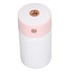 thumbnail image 3 of Humidificador de niebla fría pequeño de 300 ml, mini humidificador portátil de escritorio con luz colorida para coche, casa, oficina, viajes, rosa, 3 of 5
