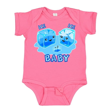 

Inktastic Ice Ice Baby Gift Baby Boy or Baby Girl Bodysuit