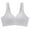 Grey, variant on Women's Comfortable Adjustable Steel Ring V Neck T Shirt Bra Shoulder Sports Bras for Women S Bras Women Bras Comfortable No Wire Women Sports Bra 36c Bras for Women Push up Women Sports Bra