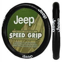 LastPlay Jeep Logo Elite, 14.5" - 15.5", Custom look, Comfortable leather-like feel