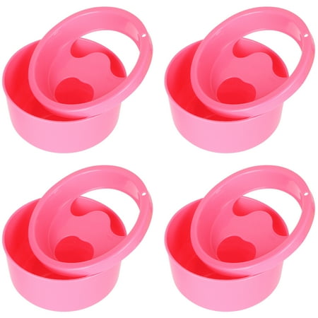 

4pcs Nail Art Soaker Bowl Manicure Bowls Hand Horny Dead Skin Removing Bowls Manicure Care Tool for Home