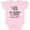AD-Pink, variant on Inktastic My Grammy and Pappy Love Me Grandchild Boys or Girls Baby Bodysuit