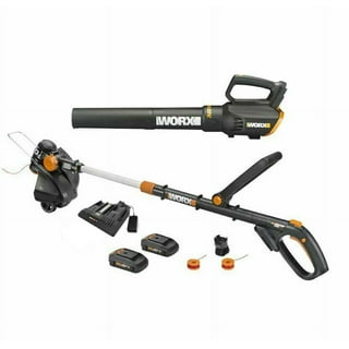 WORX Power Share 20-volt Cordless Battery String Trimmer and Leaf Blower  Combo Kit (Battery & Charger Included) in the Power Equipment Combo Kits  department at