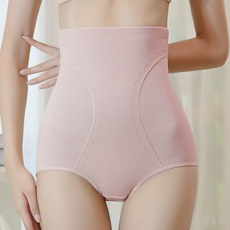 Yuwull Women s High-Waist Seamless Body Shaper Briefs Tummys Control Panty Butt Lifter Shapewear Slim Waist Trainer Women s High Waist Hip Lifting Pants Comfortable Shaping Pants