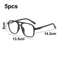 thumbnail image 2 of Magnetic 5pcs Polarized Clip-on Sunglasses Plastic Frame For Night Driving, 2 of 5