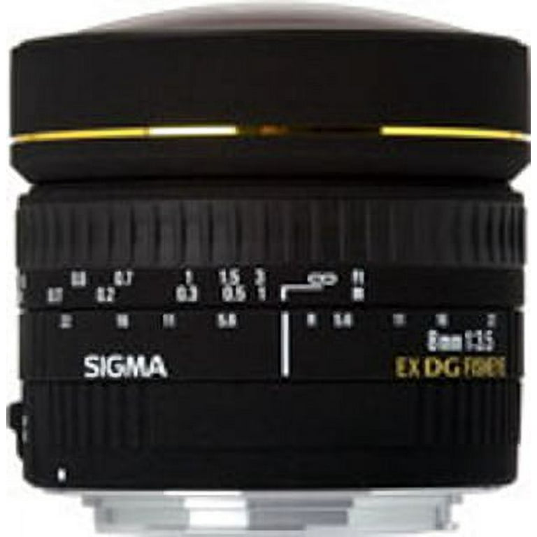 Sigma 8mm F3.5 EX DG Circular Fisheye Lens for Full-Frame DSLR