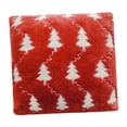 thumbnail image 1 of Funda de almohada, funda de almohada de felpa, decoración creativa para el hogar, funda de cojín suave, patrón de de Navidad para sofás Rojo, 1 of 9