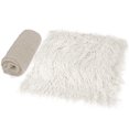 thumbnail image 1 of Coofit Shaggy Area Rug Soft Long Hair Photography Rug Photo Prop with Baby Swaddle Wrap, 1 of 10
