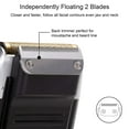 thumbnail image 5 of Kemei Foil Professional Electric Shaver for Men Razor with Bald Trimmer Cordless Shavers Rechargeble LED Display 2 in 1, 5 of 8
