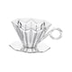 thumbnail image 2 of Soporte de filtro de café ligero filtro de cono de café de preparación de goteo profesional, cafetera de malla fina Claro BLESIY Filtros de café, 2 of 8