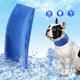 thumbnail image 2 of 1 x Pañuelo enfriador para perros, Collar enfriador para perros para mantener a su mascota fresca, Tamaño ajustable para perros y gatos (Azul), 2 of 5