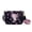 Axolotl Cherry Blossom Butterfly, variant on Black Cat Daisy Print Shoulder Bag for Women PU Leather Crossbody Purse Waterproof Satchel with Adjustable Wide Strap for Working Dating