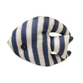 thumbnail image 2 of Summer Ocean Style Nautical Shaped Decorative Pillows Knit Fabric Fish Throw Cushions, Themed Pillows for Sofa Bedroom Beach House Decoration, Coastal Marine Home Decor, 2 of 6