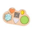 thumbnail image 2 of Tablero ocupado DIY Accesorio Aprendizaje Educación Juguetes Inteligencia Desarrollo Color Forma Clasificación Juguetes Montessori Juguetes para Hugo Material de tablero ocupado, 2 of 10