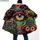 thumbnail image 1 of Capa de sueño con estampado 3D de ojos psicodélicos Trippy para hombres, abrigo grueso y cálido con capucha, abrigo de lana a prueba de viento, bata, manta, 5, 1 of 4