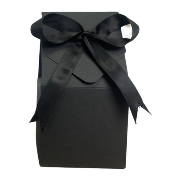 Small Black Deluxe Candle Gift Bag- Candle Making Gift Bag (Box of 12) FREE SHIPPING