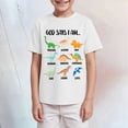 thumbnail image 2 of TOWED22 Boy's Graphic Tees Graphic Print Short Sleeve Crew Neck Summer T-Shirts Clothes for Teen Boys(White,2-3 Y), 2 of 4
