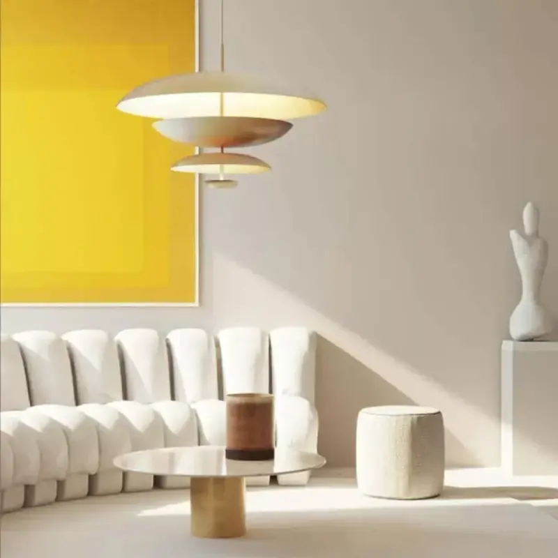 M H OVERSEAS Cosmic Chandelier Pendant Light Fixture – Elegant Mid Century Modern Ceiling Light