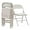 Beige, variant on GAOMON Folding Chairs Set of 8 Beige Chairs Metal Chairs and Hold Up to 350 Pounds Foldable Chairs for Outside & Indoor