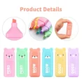 thumbnail image 3 of 6pcs/Set Cute Cartoon Mini Highlighter Pens Kawaii Pastel Colors Manga Markers Scrapbooking Diary Highlighter Stationery, 3 of 9