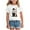 ZRP1 girls tops White, variant on UYYX Black T Shirt Girls White T Shirt Girls Short Sleeve T Shirts Kids Summer Tops Crewneck Tees 9-10 Years