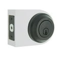 thumbnail image 5 of Low Profile Matte Black Single Cylinder Deadbolt, 5 of 9