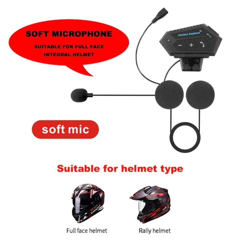 earbuds for motorcycle full face helmet Retevis Two Way Radio Headset with Mic, Open Helmet, Finger PTT, RT22 RT21 H777, Compatible with Pxton, Baofeng BF-888S, Kenwood Walkie Talkies, Walkie Talkie Earpiece(1 Pack) K3 Full Face Helmet 2 PIN Full Face Close
