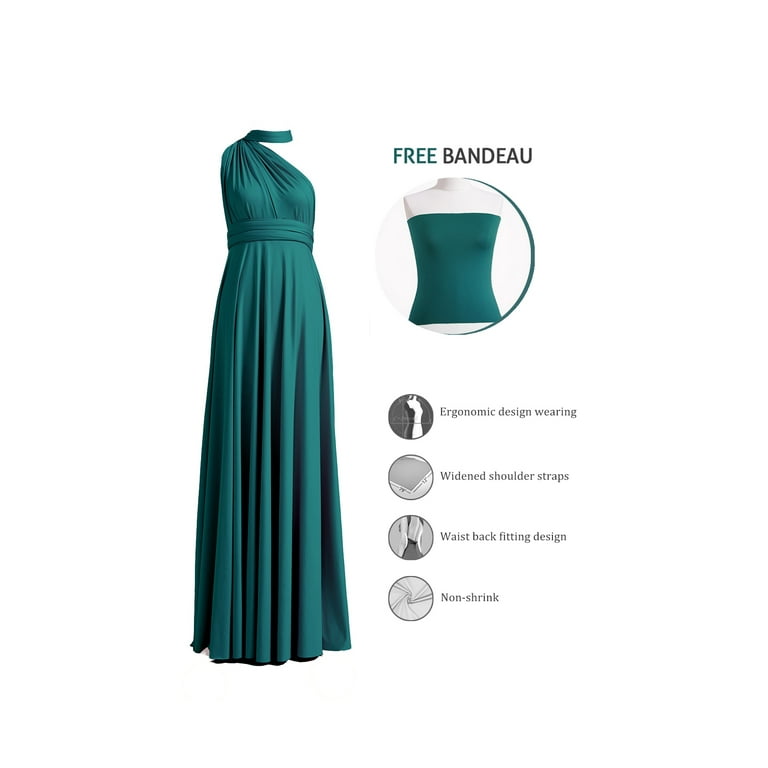 green emerald velvet dress Amazon.com: Lxhome Infinity Dresses for Bridesmaids Maxi Wedding Guest Dress  Convertible Prom Dress Army Green One Size: Clothing, Shoes & Jewelry