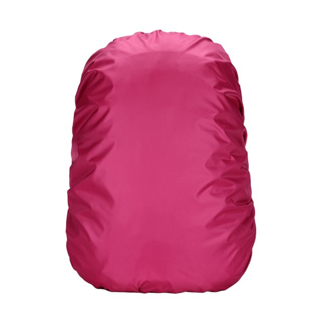 Injueey Mochila impermeable con tecnología impermeable de tres capas XL, cubierta para la lluvia, Unisex, para viaje, bolsa protectora para la Paraguas de lluvia Rosa