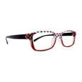 thumbnail image 5 of Reading Glasses Women W Genuine European Crystals Square NY Fifth Avenue, 5 of 5