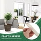 thumbnail image 2 of EeaseMX 50 etiquetas de madera para plantas de jardín, marcadores para viveros y estacas para plantas., 2 of 7