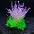 thumbnail image 3 of Artificial Plant Aquarium Ornament, High Simulation Plastic Harmless Anti-fade Water Grass Fish Tank Decoration for Hotel Home Office Decoration, 3 of 8