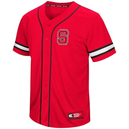 State Baseball Jersey - Mens NC State Wolfpack Baseball Jersey - S