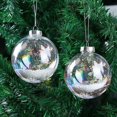 thumbnail image 3 of Adornos navideños transparentes Adornos rellenables 12 piezas Adornos vacíos Adornos acrílicos colgantes Decoraciones para árboles de Navidad Diy para bodas y fiestas de Navidad Rojo Verde Cocina, Decoración y Otros, 3 of 5
