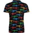 thumbnail image 4 of Rhuody Toddler Tops For Boys Crewneck Graphic Prints Short Sleeve Blouse 3-4 Years Black, 4 of 4