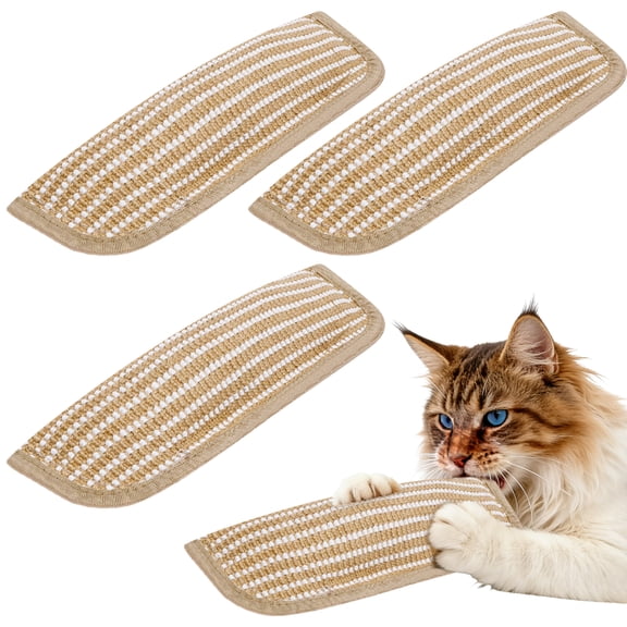 3PCS Sisal Catnip Pillow Toy Kickers, Interactive Catnip Toys with Organic 8000mg Herbal Blend for Indoor Scratching, Chewing & Teething, Fun for Kittens and Adult Cats
