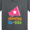 thumbnail image 4 of Inktastic Cheerleader Megaphone Cheerleading Team Youth T-Shirt, 4 of 5