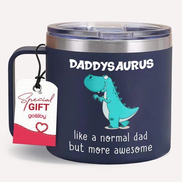 Vaso para Beber Gossby DADDYSAURUS Taza Térmica de 414 ml