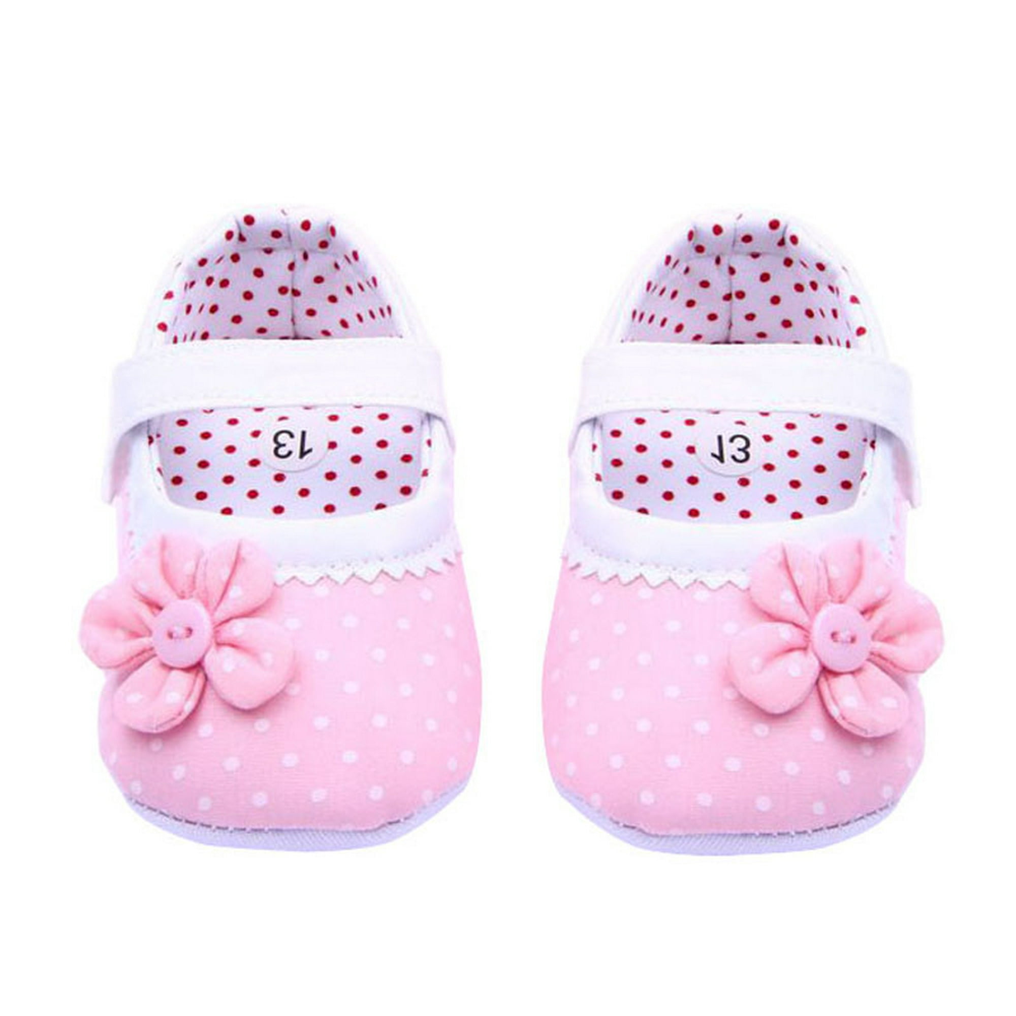 Baby crib shoes pink hotsell