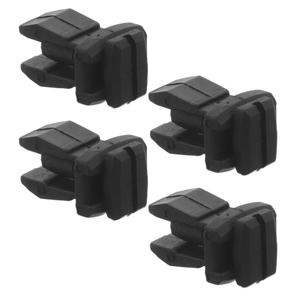 OULII 4pcs Rv Refrigerator Vent Clips Black Pp Universal Fit for Motorhomes