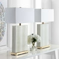 thumbnail image 6 of SAFAVIEH Joyce 27.75 in. H Rectangular Faux Table Lamp, Cream, Set of 2, 6 of 6