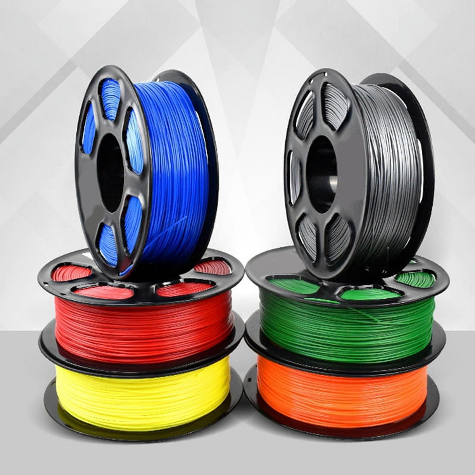 3D Printer Filament, PETG Filament ,1.75mm Filament for 3D Printer 1KG Spool PETG Black