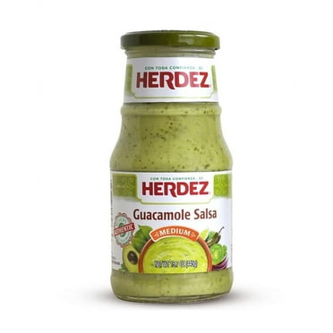 Herdez Guacamole Salsa, Medium, (Pack of 12)