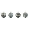 thumbnail image 5 of 16pcs Velvet Flocked Christmas Balls - Hanging Ornaments, Foam Filled Plastic Xmas Decor Balls for Christmas Tree, Festive Home Party Decoration Set, 2.4in/6cm, Gray, 5 of 8