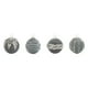 thumbnail image 5 of Adornos navideños, regalos navideños, 16 bolas navideñas de terciopelo flocadas, adornos navideños para árbol de Navidad, bolas de plástico, adornos colgantes decorativos navideños, decoración para ár, 5 of 8