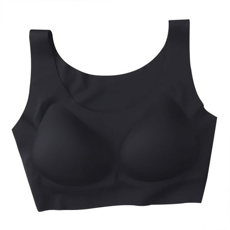 

hoksml Bras for Women Plus Size Clearance Women s Push-up Non-slip Lace Flower Surface Beautiful Back Seamless Push-up One-piece Bra Without Steel Ring
