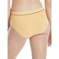 thumbnail image 3 of Hanes Classics Womens Seamless Retro Rib Hi-Leg Bikini , 3 Pack, 3 of 9