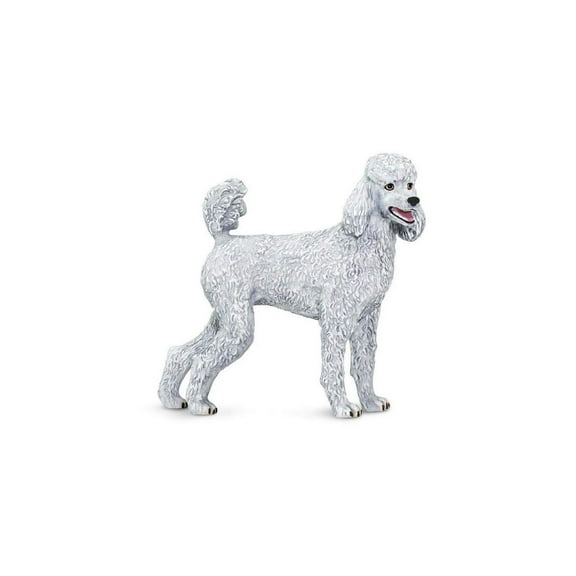 Safari Ltd. Poodle Figurine - Realistic 3.5" Dog Figure - Educational Toy for Boys, Girls & Kids Ages 3 